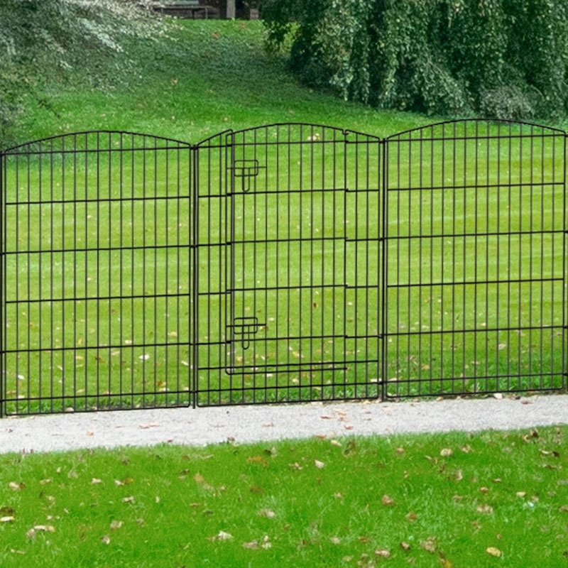 Garden Fence Galvanized or PVC Coated Metal Material