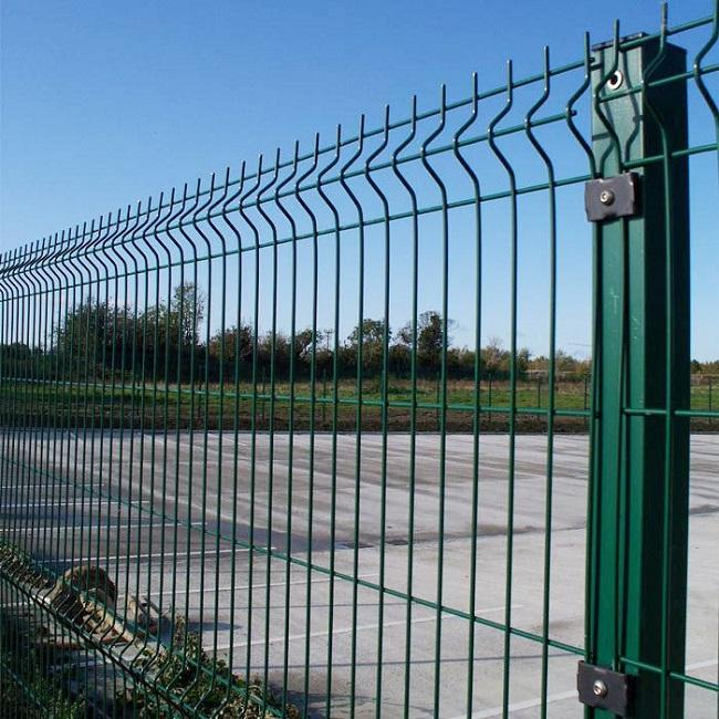 PVC Coated 3D Perimeter Fence
