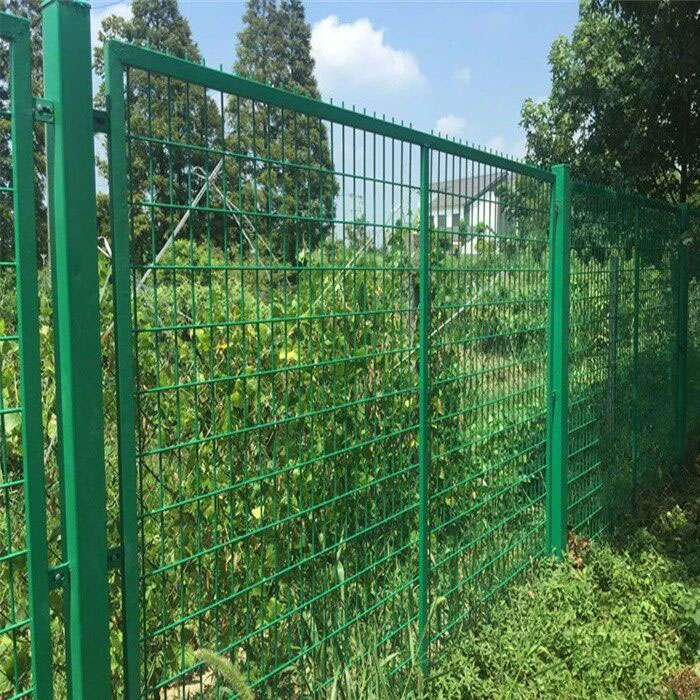 Yard Farm Partition Garden Galvanized Trellis Steel Ware Garden 3d Panel Fence